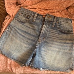 Madewell jean shorts